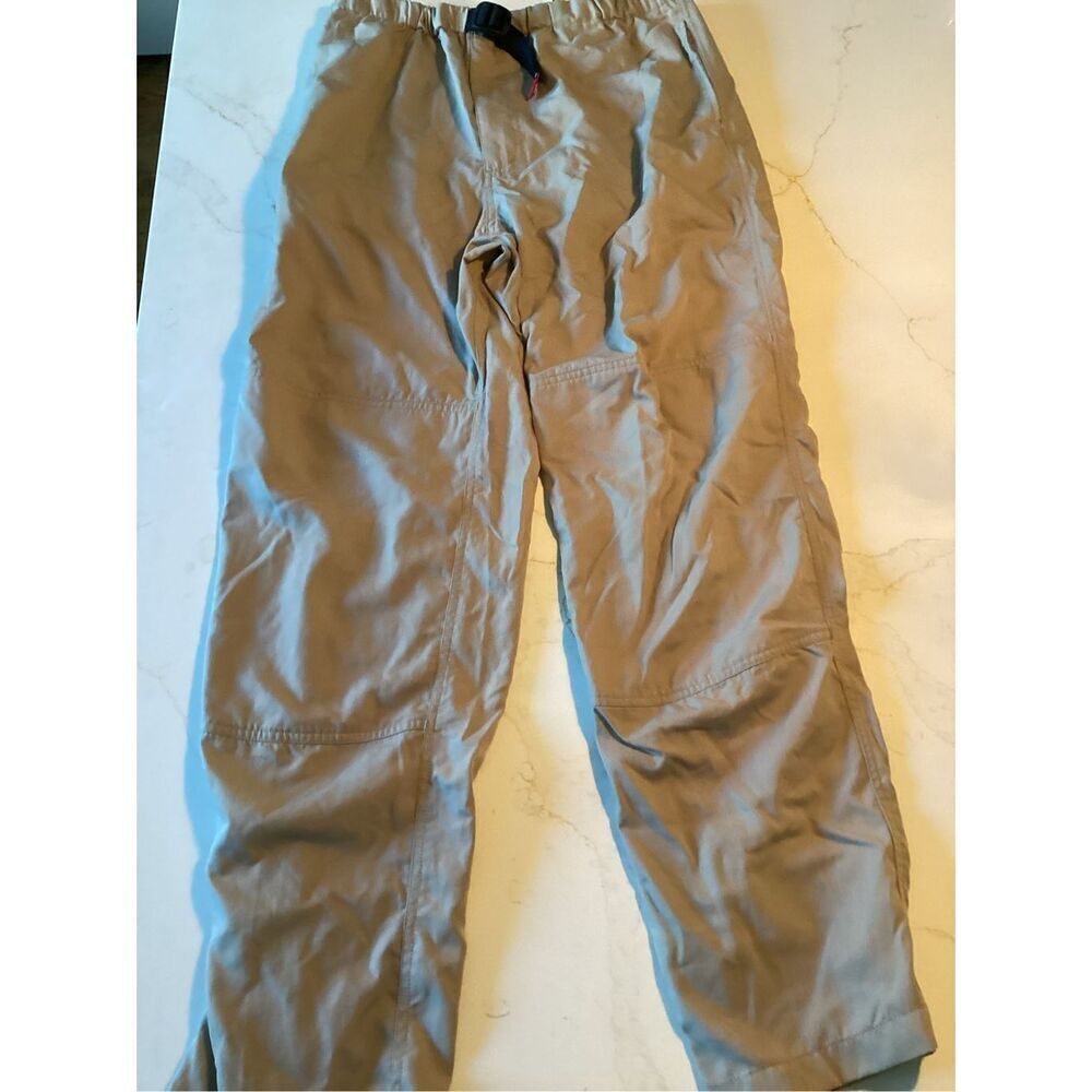 The North Face Mens Sz L Belted Adjustable Waist Pants Hiking